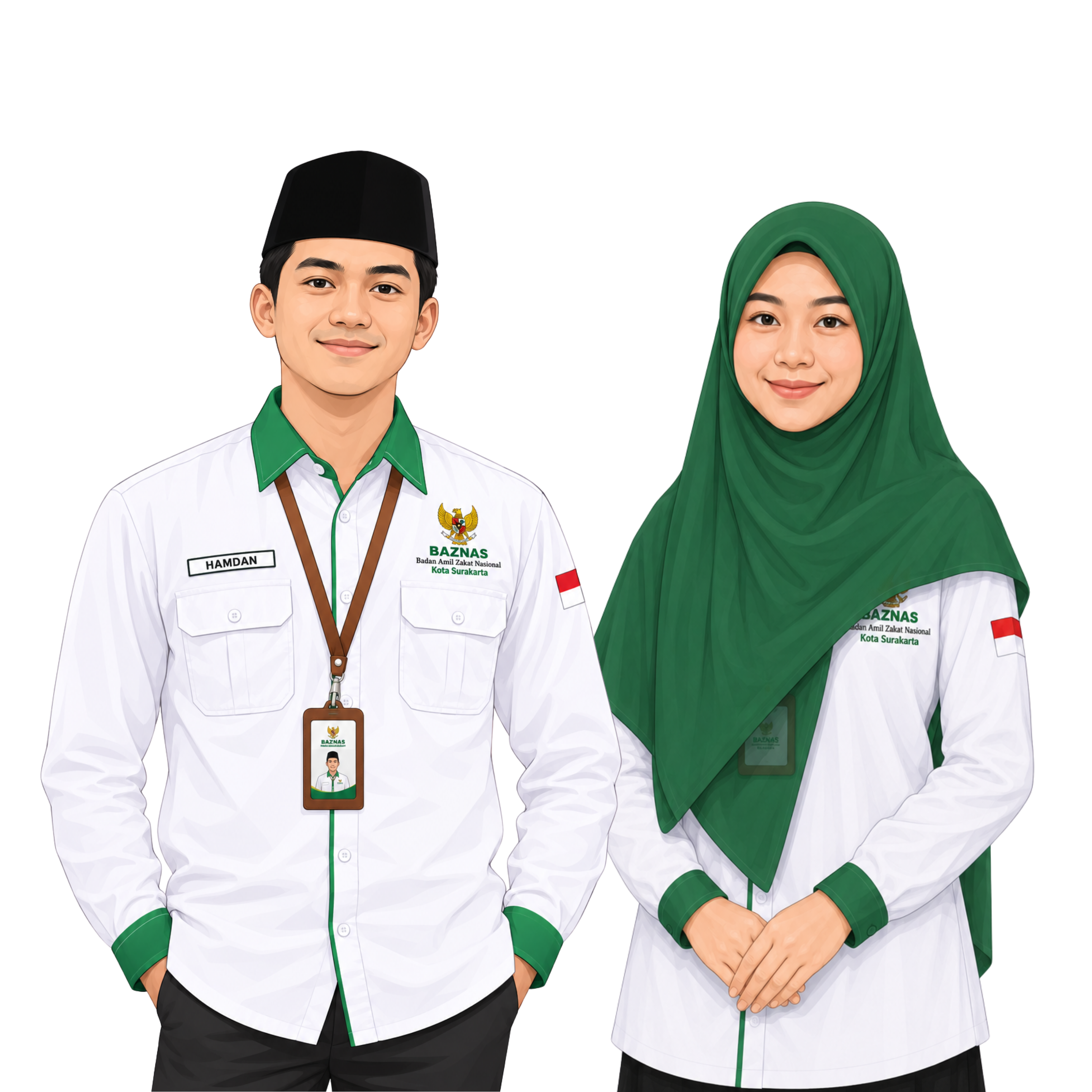 Staf BAZNAS Kota Surakarta